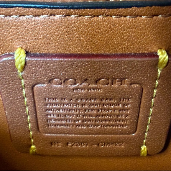 Coach Rogue Top Handle 12 in Leopard Haircalf - Picture 8 of 8